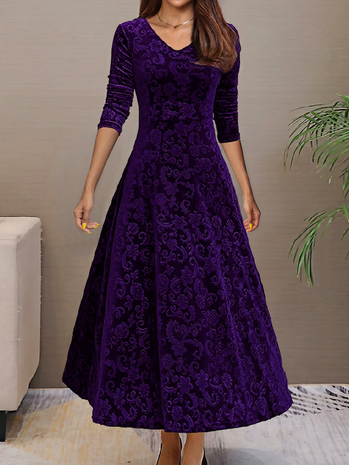 Denise | Velvet Elegance Dress