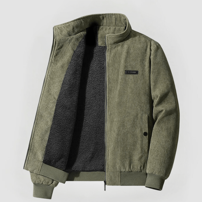 Dylan - Warm Corduroy Fleece Jacket