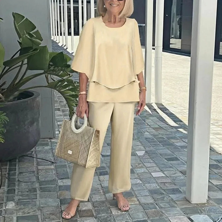 Genevieve | Stylish Trendy Print Two-Piece Set