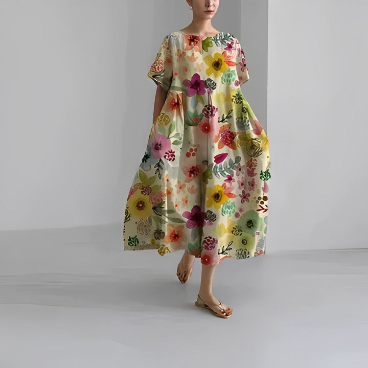 Ella - Gorgeous Floral Women Dress