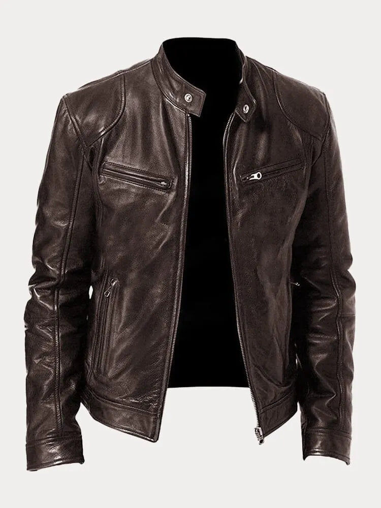 Jack – Timeless Leather Biker Jacket