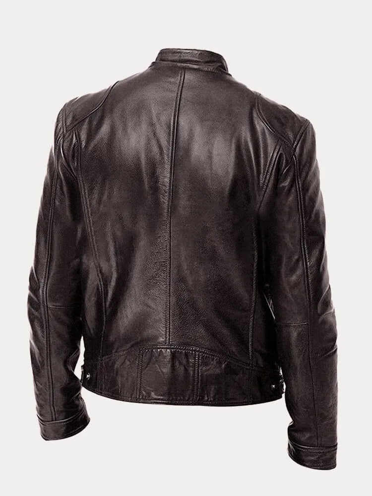 Jack – Timeless Leather Biker Jacket