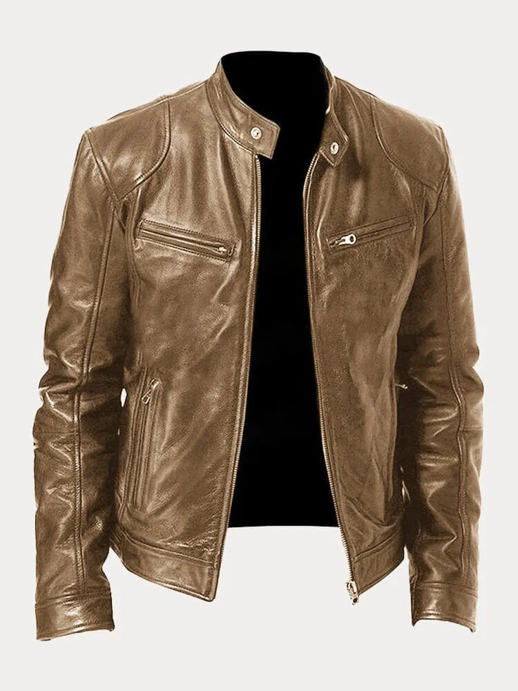 Jack – Timeless Leather Biker Jacket