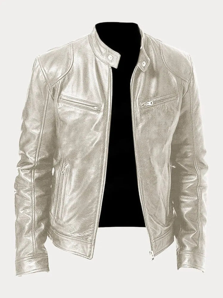 Jack – Timeless Leather Biker Jacket