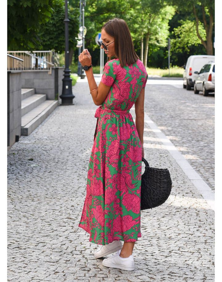 Laryn | Elegant Dress with Print