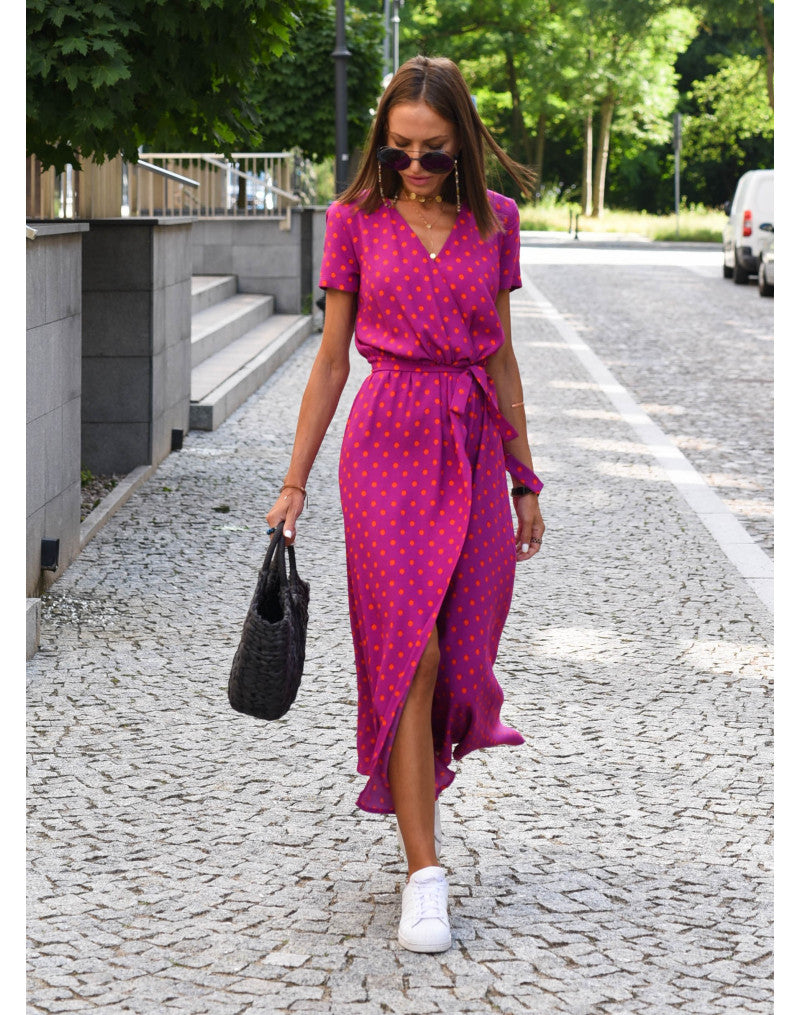 Laryn | Elegant Dress with Print