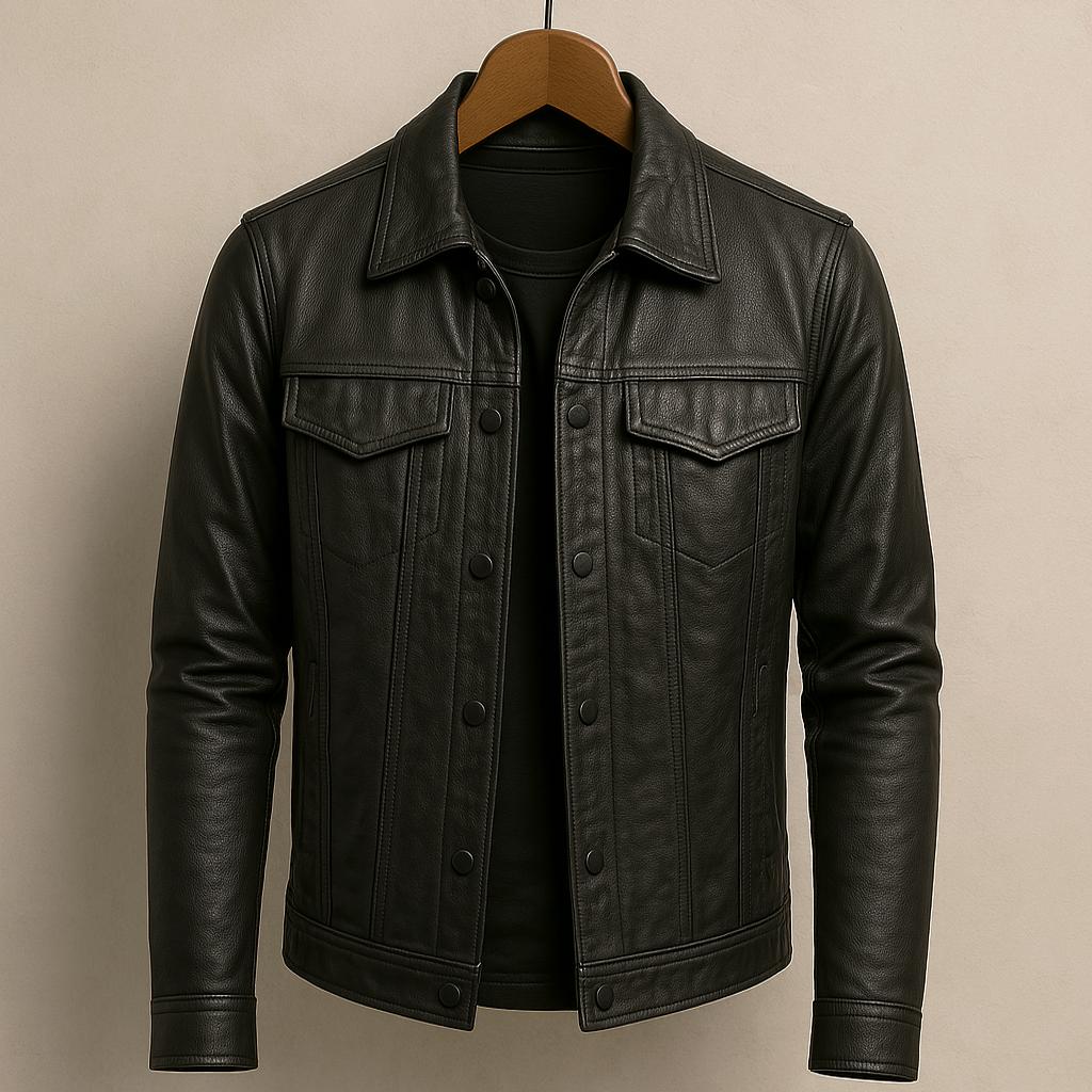 Harvey – Classic Leather Jacket