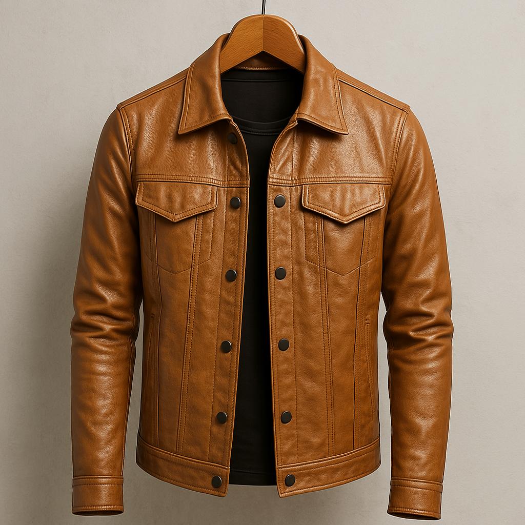 Harvey – Classic Leather Jacket