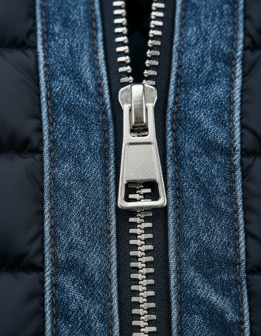 Jeffrey™ | Hybrid Quilted Denim Jacket
