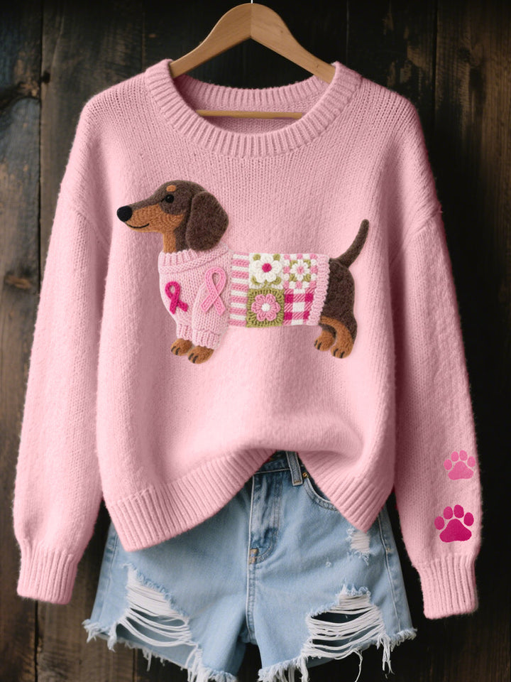 Naoni – Cosy Dachshund Knit Jumper