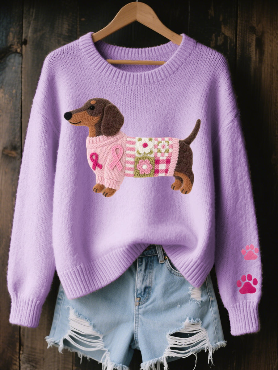 Naoni – Cosy Dachshund Knit Jumper